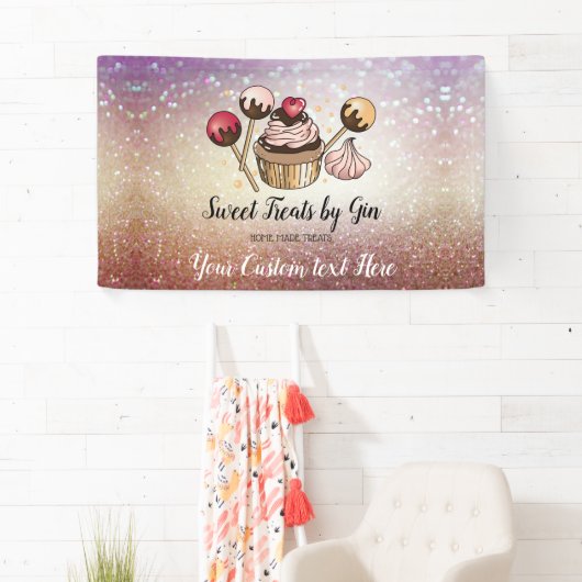 Bakkerij gebakken brood gebakken banketbakkerij is spandoek (Insitu)