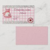 Bakkerij, geschilderd visitekaartje (Voorkant / Achterkant)