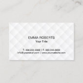 Bakkerij Gold Cupcake Logo Elegant Visitekaartje (Achterkant)