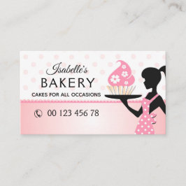 bakkerij, handgemaakte banketbakkerskoeken, gebak, visitekaartje