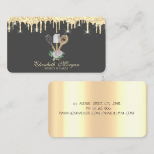 Bakkerij, handgereedschap, goudschijven visitekaartje