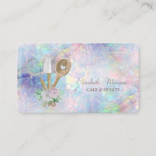 Bakkerij Handgereedschap Holografisch, Opal Visitekaartje (Voorkant)