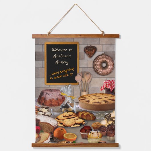 bakkerij hangend wandkleed (Voorkant)