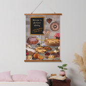 bakkerij hangend wandkleed (Slaapkamer)