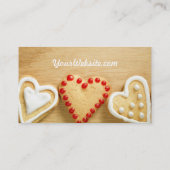 Bakkerij Homemade Cookies Aangepast Visitekaartje (Achterkant)