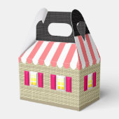 Bakkerij Hot Pink Celebration Favor Box Bedankdoosjes (Voorkant Zijde)