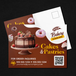 Bakkerij Huwelijk Verjaardag & Jubileum Cake Gebak Briefkaart