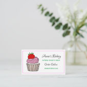 Bakkerij | Ice Cream Cake Baking Visitekaartje (Staand voorkant)