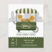 Bakkerij in de levensmiddelenbranche flyer (Voorkant)