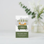 Bakkerij in de levensmiddelenbranche visitekaartje (Staand voorkant)