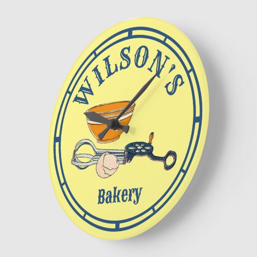  bakkerij keuken Sjabloon Grote Klok (Hoek)