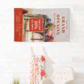 Bakkerij Kleine Zaken Grootse Opening Spandoek (Insitu)