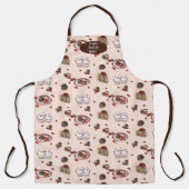 Bakkerij Knutstaart Dessert Winkel Chocolade Busin Schort (Voorkant)