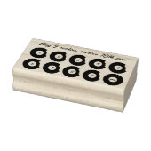 Bakkerij Koekjes Donuts Stempel Trouwkaart Bakkeri (Stempel)