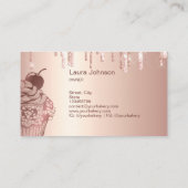  bakkerij Koepkoeken Kaas Catering Sweets Pastry Visitekaartje (Achterkant)