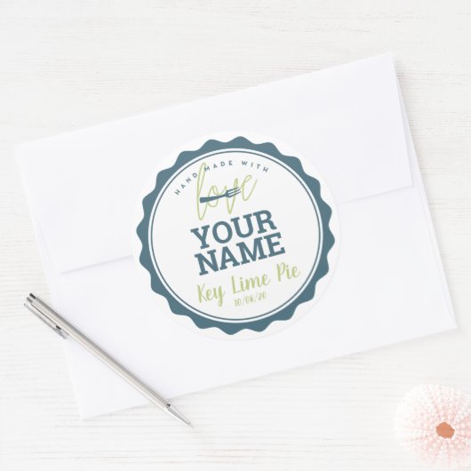 Bakkerij Label Keuken Sticker (Envelop)