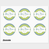 Bakkerij Label Keuken Sticker Key Lime (Vel)
