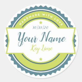 Bakkerij Label Keuken Sticker Key Lime