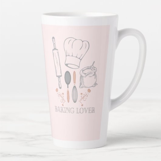 bakkerij latte mok (Rechts)