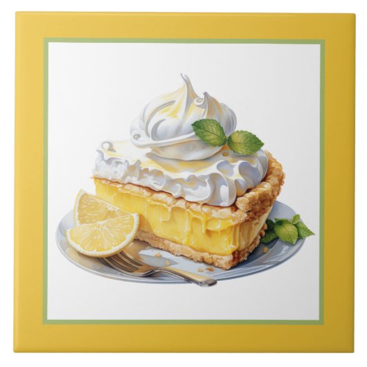 Bakkerij Lemon Cream Home Ambachten Tegeltje (Voorkant)