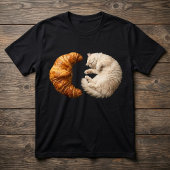 Bakkerij Liefhebber Kat – Croissant Kitty T-shirt