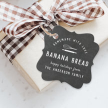 Bakkerij Logo Holiday Baking Gift Chalkboard