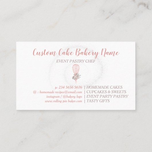 Bakkerij - Logo Visitekaartje (Achterkant)
