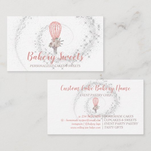 Bakkerij - Logo Visitekaartje (Voorkant / Achterkant)