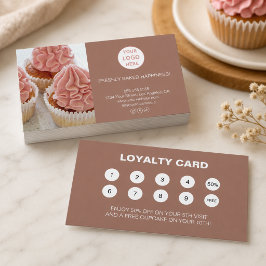 Bakkerij Logo Zakelijke Belonings Loyaltykaart Klantenkaartje