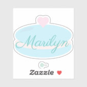 Bakkerij Macarons Zoetwaren Bakker Sticker (Vel)