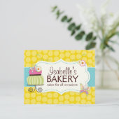 Bakkerij Mail-out Flyer/Briefkaart Briefkaart (Staand voorkant)