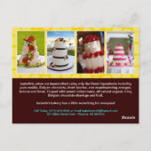 Bakkerij Mail-out Flyer/Briefkaart Briefkaart (Achterkant)