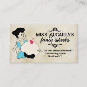 bakkerij met gebakken schorten en gebakken brood visitekaartje (Voorkant)