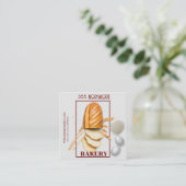 Bakkerij Modern visitekaartje (Staand voorkant)