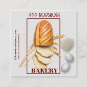 Bakkerij Modern visitekaartje (Voorkant)