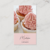 Bakkerij Monogram Logo Professional Business Klantenkaartje (Voorkant)