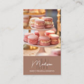 Bakkerij Monogram Logo Visitekaartje (Voorkant)