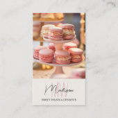Bakkerij Monogram Logo Visitekaartje (Voorkant)