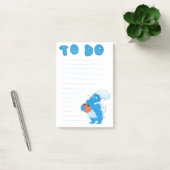 Bakkerij-monster voor dodeblocnote post-it® notes (Kantoor)