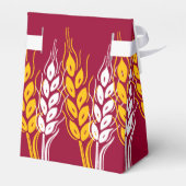 Bakkerij monsters tarwe rood promotionele geschenk bedankdoosjes (Achterkant)