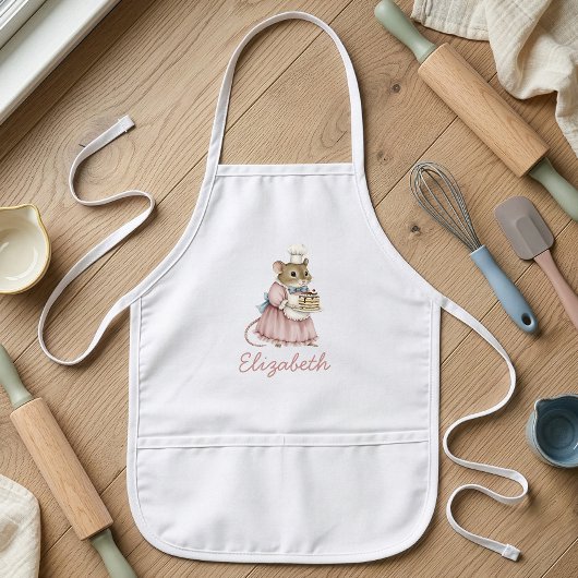 Bakkerij Muis Cute Persoonlijk Kinder Schort
