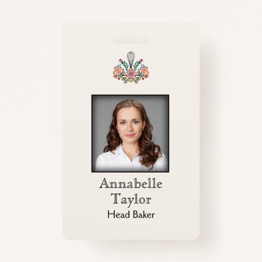 Bakkerij Naam Badge (Voorkant)