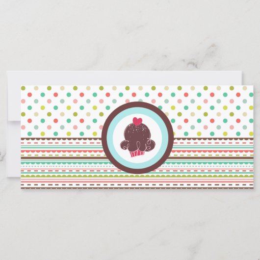 Bakkerij- of Cupcake Winkelcadeaus (Voorkant)