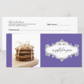 Bakkerij- of koekjesbonnen (Voorkant / Achterkant)