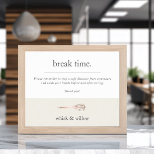 Bakkerij of kraamruimte voor katachtigen/Keukenspo Poster