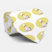 Bakkerij ontwerp stropdas (Opgerold)