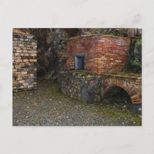 Bakkerij Oven in Pompeii Briefkaart (Voorkant)