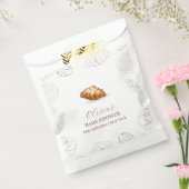 Bakkerij Pastabroodje In De Oven Baby Shower Bedankzakje (Gezegeld)