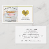 Bakkerij Pastry Chef Baker Kortingskaart Kortingskaartje (Voorkant / Achterkant)