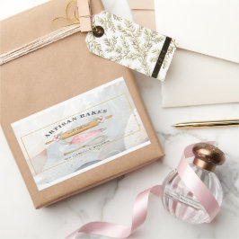 Bakkerij Pastry Chef Bakers Tools Business Rectang Rechthoekige Sticker